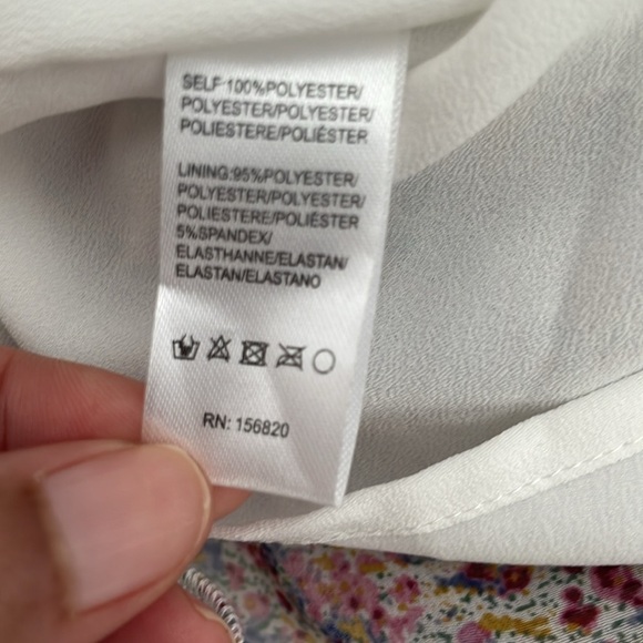 A Love Like You South Moon Under Floral Ruffle Waist Tie Long Sleeve Dress - Picture 4 of 15